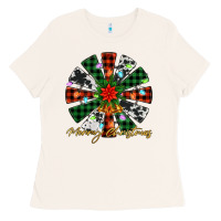 Bone merry christmas windmill Ladies Tee - Jasminsmagicworld
