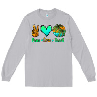 Moon Dust peace love beach Long Sleeve Tee - Jasminsmagicworld