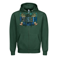 Sports Green freezin season Zipper Hoodie - SublimationCraftShop