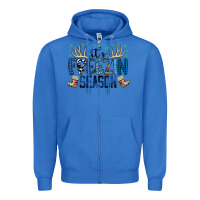 True Royal freezin season Zipper Hoodie - SublimationCraftShop