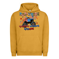 Pigment Peanut Butter red white wroom wroom wroom Urban Hoodie - AdoDesignShop