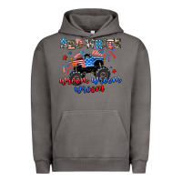 Pigment Tornado red white wroom wroom wroom Urban Hoodie - AdoDesignShop