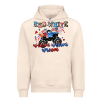 Sandshell red white wroom wroom wroom Urban Hoodie - AdoDesignShop