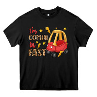 Black i'm comin in fast Heavy Core Tee - LillyAllenDesigns