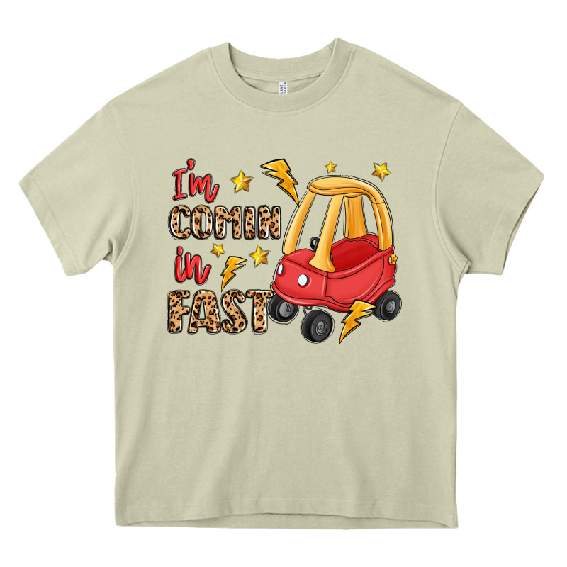 I'm Comin In Fast Heavy Core Tee by LillyAllenDesigns | Teevron