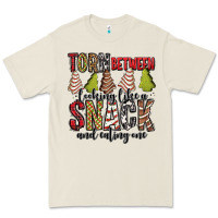 Bone torn between looking like a snack and eating one christmas cake Premium Tee - Jasminsmagicworld