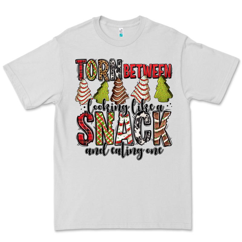 Torn Between Looking Like A Snack And Eating One Christmas Cake Premium Tee by Jasminsmagicworld | Teevron