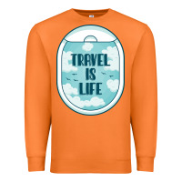 Carrot Travel Is Life Funny Traveling Gift Premium Sweatshirt - minhPixels
