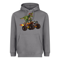 Storm monster truck and t rex dinosaur Heavyweight Hoodie - Artiststas