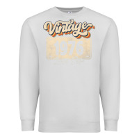 Dove Grey 46 Year Old Vintage 1976 Men Women 46th Birthday Decor Premium Sweatshirt - minhPixels