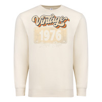 Sandshell 46 Year Old Vintage 1976 Men Women 46th Birthday Decor Premium Sweatshirt - minhPixels