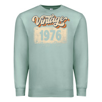 Seafoam 46 Year Old Vintage 1976 Men Women 46th Birthday Decor Premium Sweatshirt - minhPixels