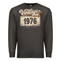 Smoke 46 Year Old Vintage 1976 Men Women 46th Birthday Decor Premium Sweatshirt - minhPixels