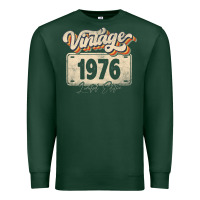 Sports Green 46 Year Old Vintage 1976 Men Women 46th Birthday Decor Premium Sweatshirt - minhPixels