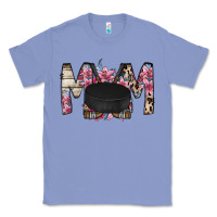 Colony Blue mom hockey flower Classic Tee - RacoonDesign