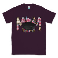 Plum mom hockey flower Classic Tee - RacoonDesign