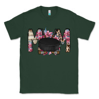 Sports Green mom hockey flower Classic Tee - RacoonDesign