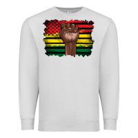 Dove Grey june juneteenth Premium Sweatshirt - Artiststas