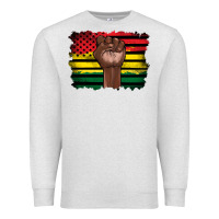 Oatmeal Heather june juneteenth Premium Sweatshirt - Artiststas