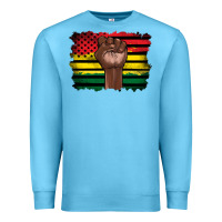 Ocean Blue june juneteenth Premium Sweatshirt - Artiststas