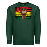 Sports Green june juneteenth Premium Sweatshirt - Artiststas