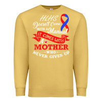 Antique Gold Hlhs Awareness Support Shirt Awesome Gift For Awesome Family Premium Sweatshirt - minhPixels