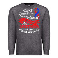Charcoal Heather Hlhs Awareness Support Shirt Awesome Gift For Awesome Family Premium Sweatshirt - minhPixels