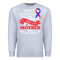 Heather Grey Hlhs Awareness Support Shirt Awesome Gift For Awesome Family Premium Sweatshirt - minhPixels