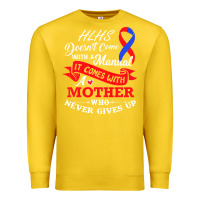 Lemon Hlhs Awareness Support Shirt Awesome Gift For Awesome Family Premium Sweatshirt - minhPixels