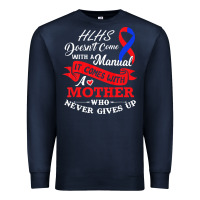 Navy Hlhs Awareness Support Shirt Awesome Gift For Awesome Family Premium Sweatshirt - minhPixels