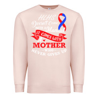 Pale Pink Hlhs Awareness Support Shirt Awesome Gift For Awesome Family Premium Sweatshirt - minhPixels