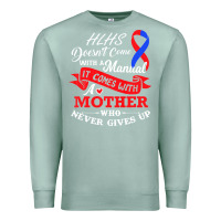 Seafoam Hlhs Awareness Support Shirt Awesome Gift For Awesome Family Premium Sweatshirt - minhPixels