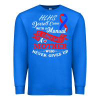 True Royal Hlhs Awareness Support Shirt Awesome Gift For Awesome Family Premium Sweatshirt - minhPixels