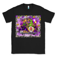 Black Mardi Gras gnome on the truck Classic Tee - NancyCooperArtShop