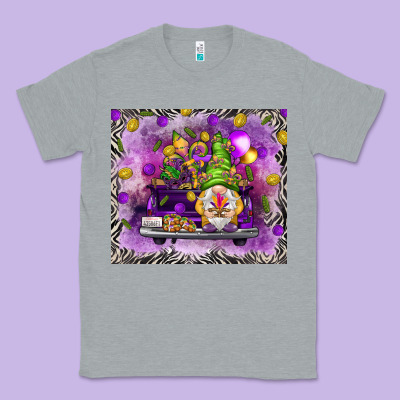 Mardi Gras Gnome On The Truck Classic Tee Designed By Nancycooperartshop