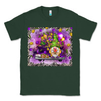 Sports Green Mardi Gras gnome on the truck Classic Tee - NancyCooperArtShop