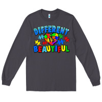 Smoke Different is beautiful Autism Long Sleeve Tee - CowGirlArtShop