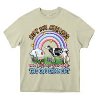 Mossy buy me animals and tell me you hate the government Heavy Core Tee - LillyAllenDesigns