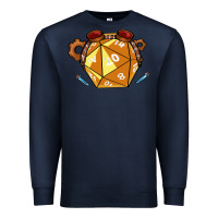 Navy Dnd Artificer Premium Sweatshirt - minhPixels