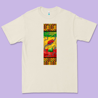 Juneteenth Pen Wrap Premium Tee Designed By Barkaloodesign