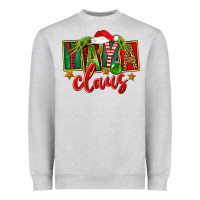 Christmas Yaya Claus Heavyweight Sweatshirt | Teevron