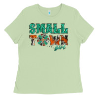 Matcha small town girl western windmill Ladies Tee - Jasminsmagicworld