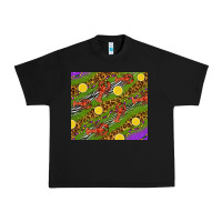 Black Mardi Gras Crabs and lemons tumbler Urban Heavy Tee - HowdyJamesFarm