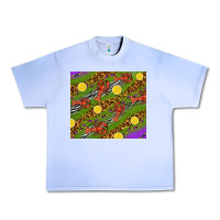 Grape Ice Mardi Gras Crabs and lemons tumbler Urban Heavy Tee - HowdyJamesFarm