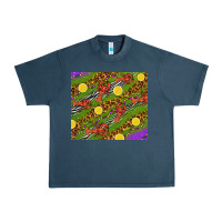 Midnight Navy Mardi Gras Crabs and lemons tumbler Urban Heavy Tee - HowdyJamesFarm