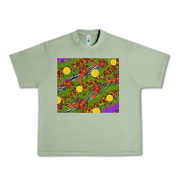 Oil Green Mardi Gras Crabs and lemons tumbler Urban Heavy Tee - HowdyJamesFarm