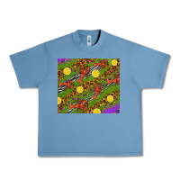 Pebble Blue Mardi Gras Crabs and lemons tumbler Urban Heavy Tee - HowdyJamesFarm