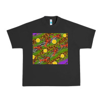 Pigment Black Mardi Gras Crabs and lemons tumbler Urban Heavy Tee - HowdyJamesFarm