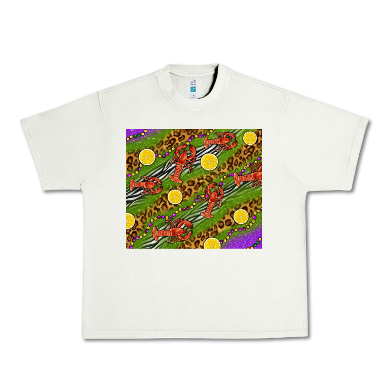 Mardi Gras Crabs And Lemons Tumbler Urban Heavy Tee by HowdyJamesFarm | Teevron