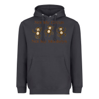 Smoke Womens Not My Circus Not My Monkeys Gifts - Funny Political Novelty V- Heavyweight Hoodie - minhPixels